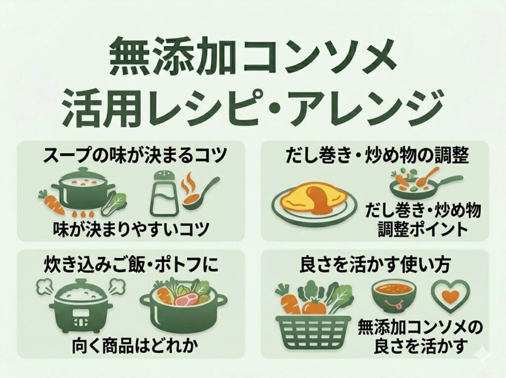コンソメ 無添加 カルディをおいしく使うレシピとアレンジ