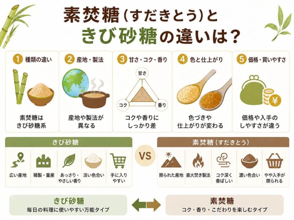 素 焚 糖 と は