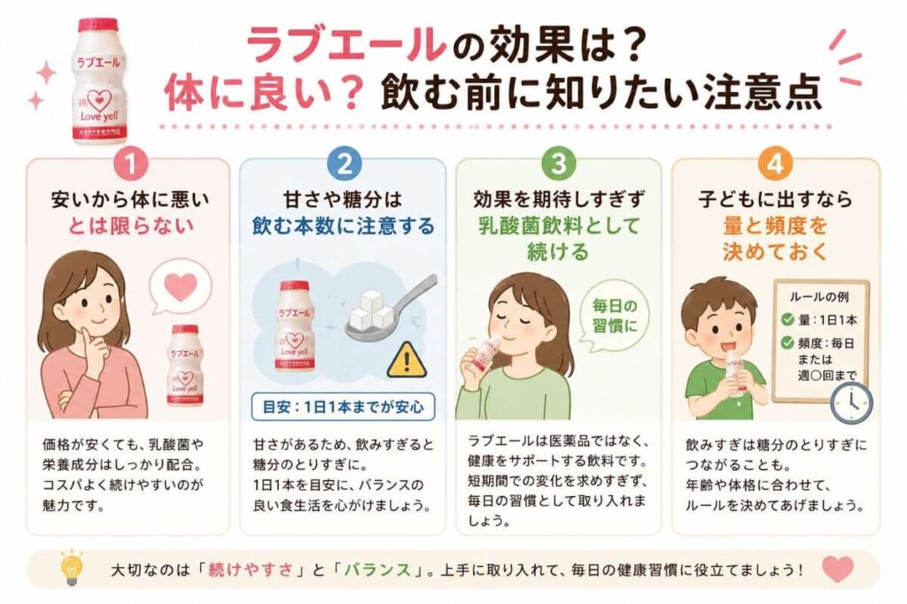 ラブエールの効果は？体に良い？飲む前に知りたい注意点
